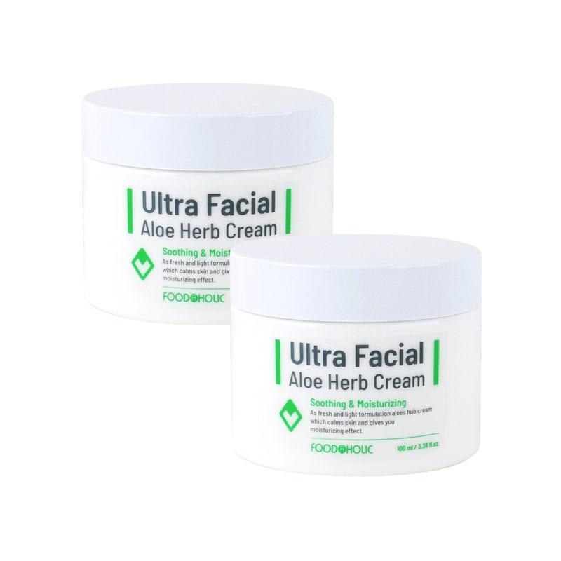 (2ea) Ultra Facial Aloe Herb Cream 100ml