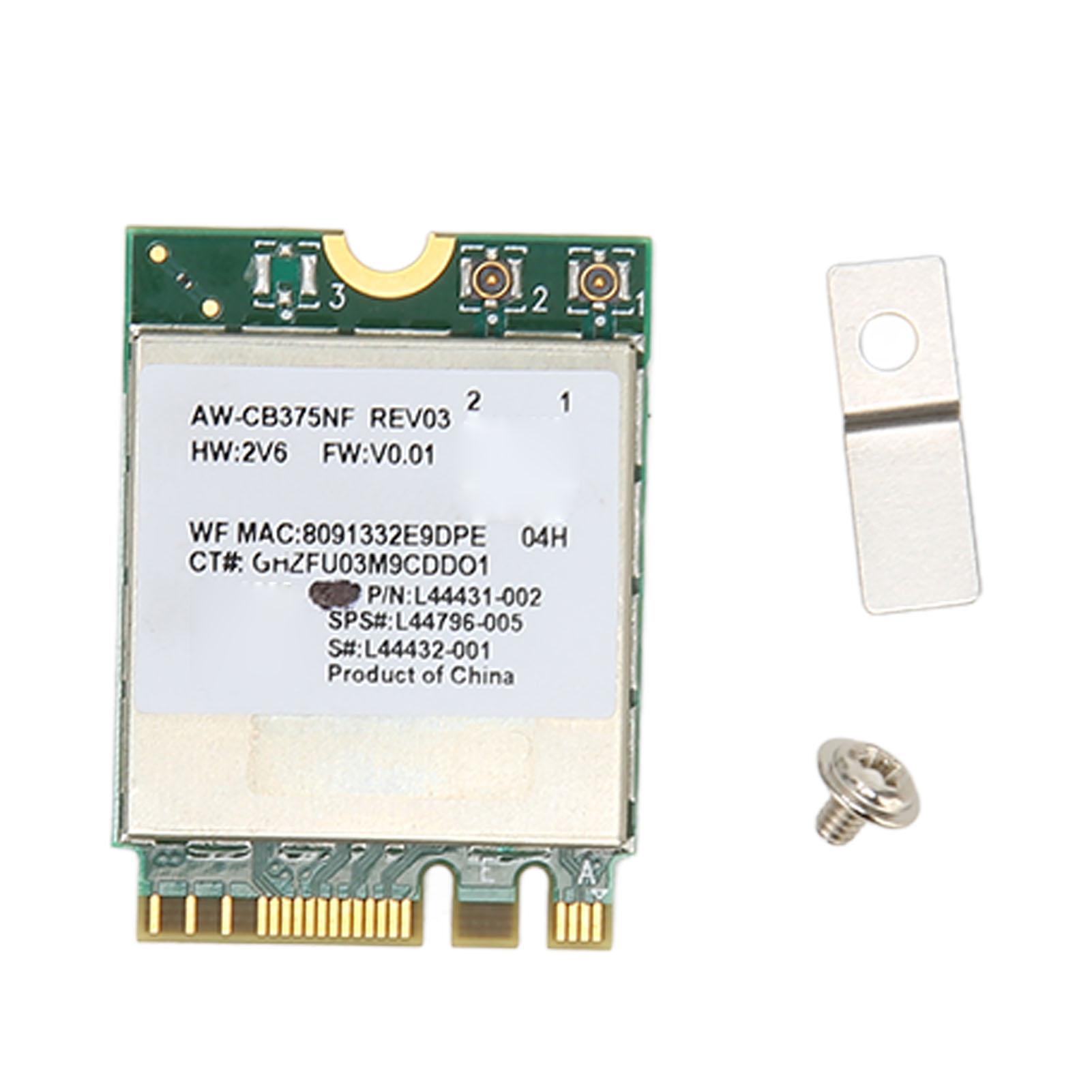 

Мережева карта RTL8822CE 300 Мбіт/с 2.4G 867 Мбіт/с 5G BT5.0 Plug and Play M.2 WiFi карта для ноутбука, настільного ПК