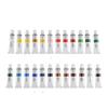 DIY24 Color Acrylic Paint Set Non-toxic and Durable 12ml Tube Drawing Painting Pigment Hand School Wall Artist Supplies