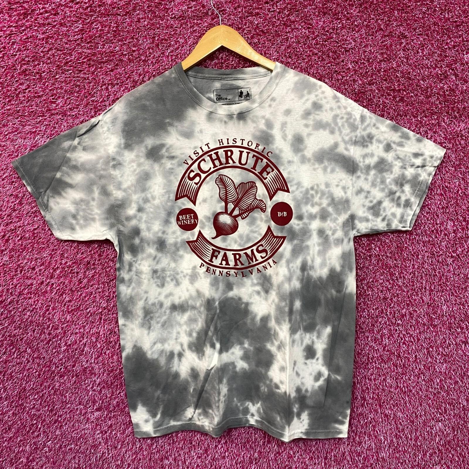 The Office Visit Schrute Farms Beet Winery Promo Tie Dye L M
