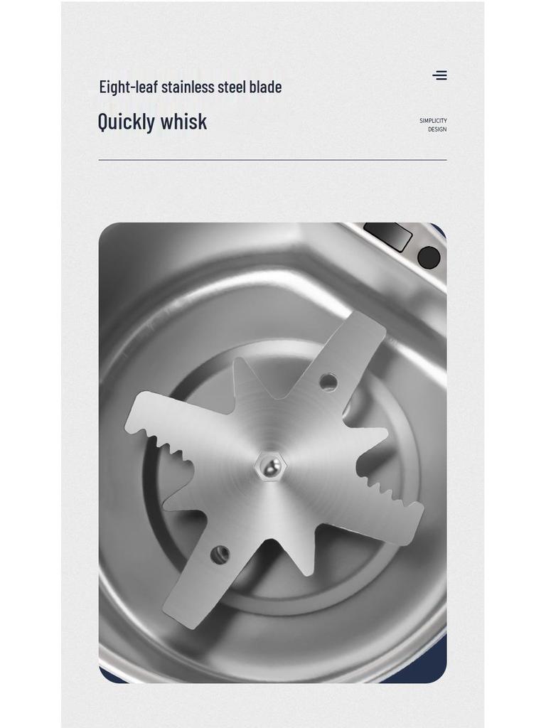 Eight-Blade Grinder for Coffee, Spices, and Herbs with Custom Logo