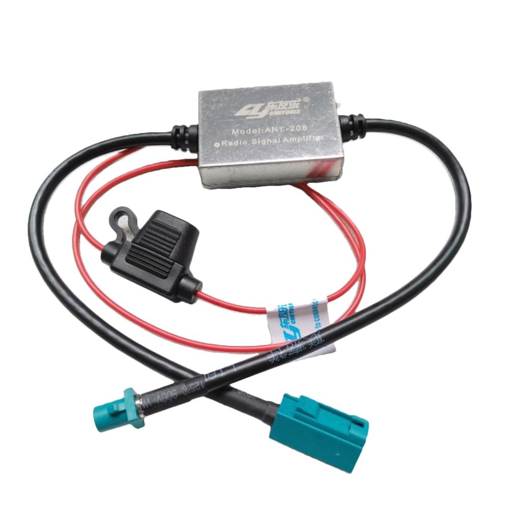 Improved Reception with Inline Antenna Booster for Car 12V FM&AM Radio