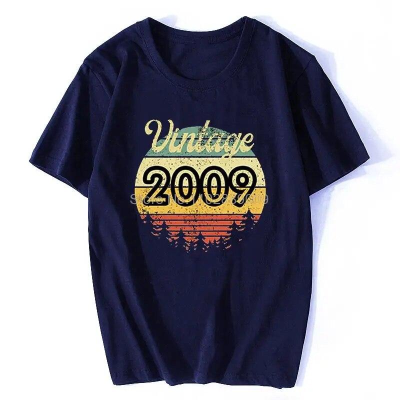 Summer Casual Unisexs T Shirt Kawaii Graphic T Shirt Vintage 1987 1984 2015 2009 1997 Tees Funny Gift Top Unisex Cotton T-shirt