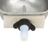 Rabbit Drinker Rabbit Breeding Equipment Anti scratch Stainless Steel Nipple Drinking Water Bowl Rabbit Breeding Equipment