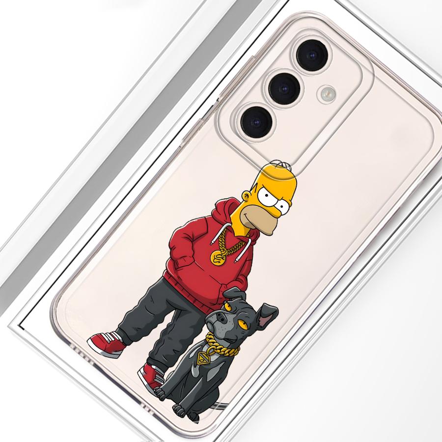Cartoon The S-simpsons Phone Cover Case for Samsung Galaxy A25 A51 A33 A52 A26 A24 A52 A31 A14 A16 A54 A15 A55 A23 A34 A35 A36