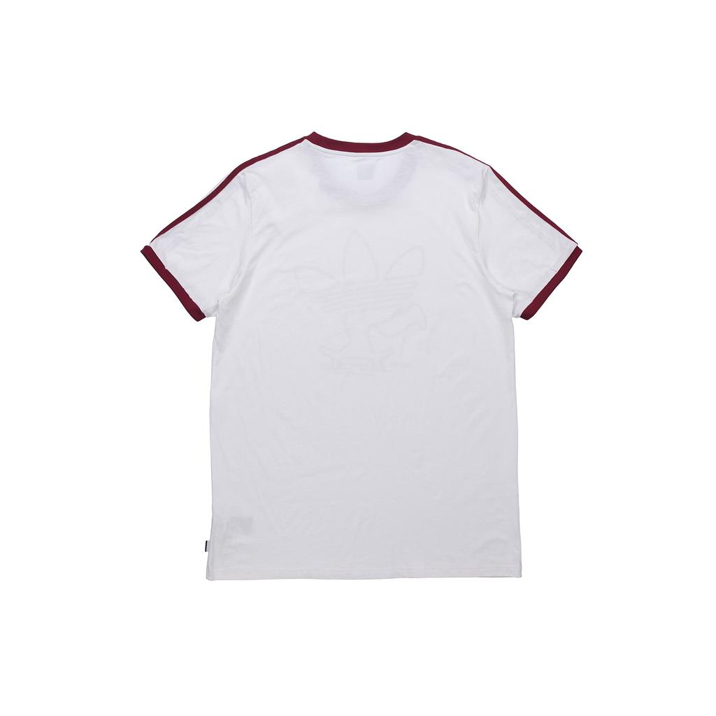 Adidas Originals Trefoil Meka Tee With Creative Board Logo Short Sleeve T-Shirt Men Tops White EC4884