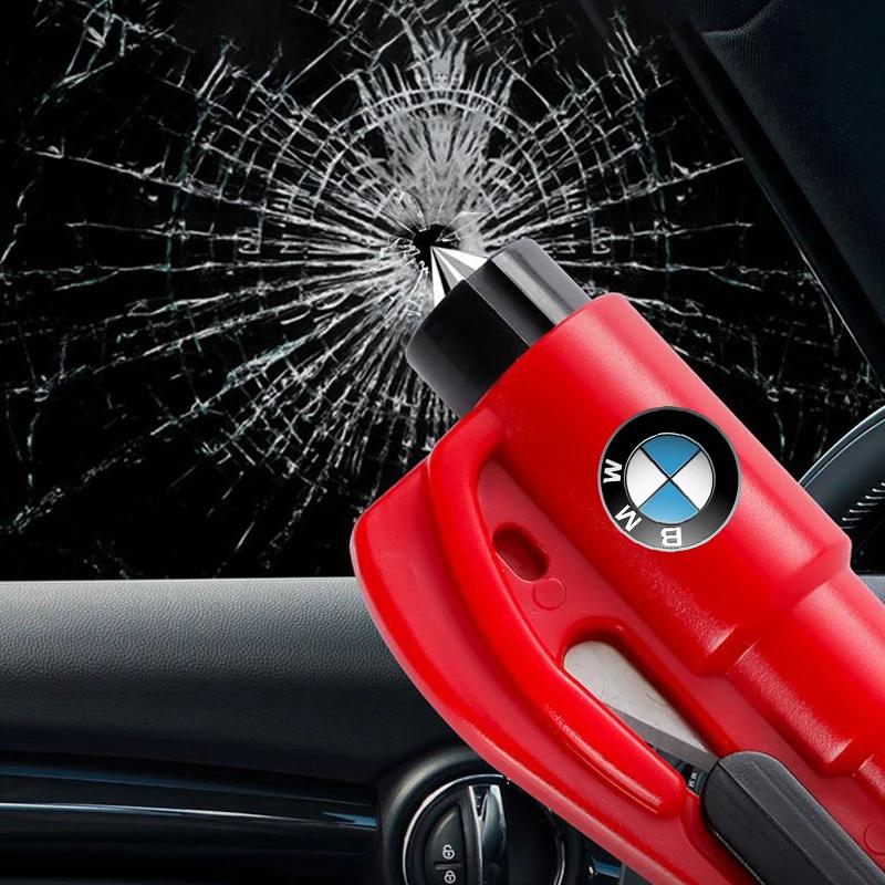 3-in-1 Car Safety Hammer Auto Emergency Glass Window Breaker Car Tool for BMW E39 E46 E90 E36 E60 E34 E30 F30 X1 X3 X5 X6 71 E92