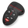 Silicone Key Cover Case Fob For Chevrolet Tacho 900 Traverse GMC Yukon 2007 For Buick HHR Cadillac Remote Keychain Keyless