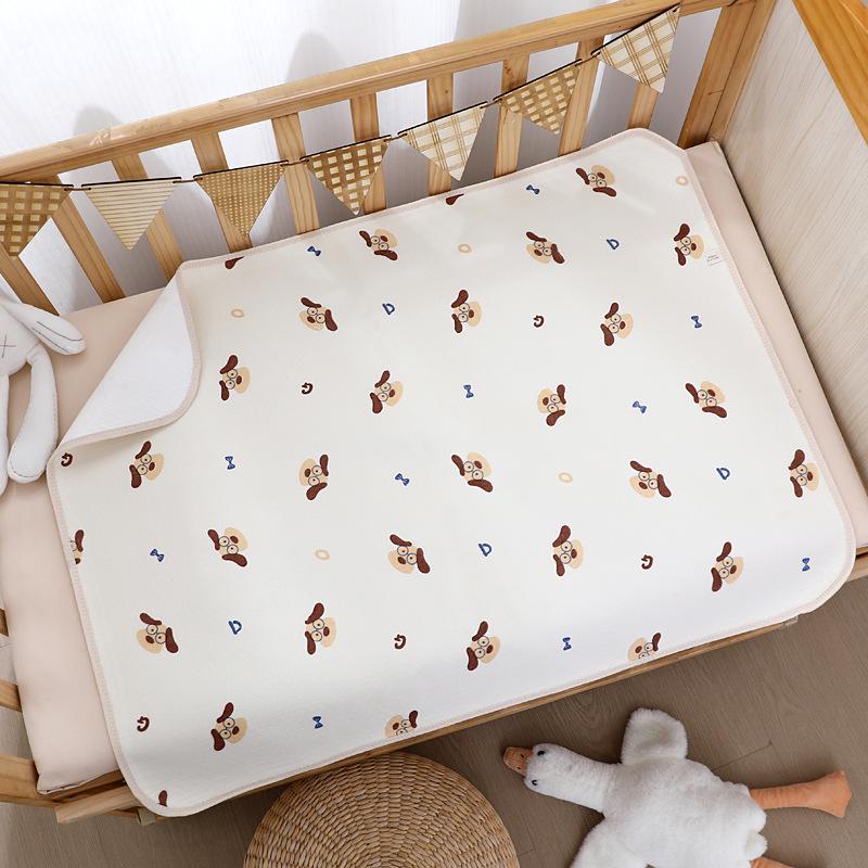 Waterproof & Washable Incontinence Bed Pad: Pure Cotton, Breathable, for Babies, Elderly, and Menstrual Use