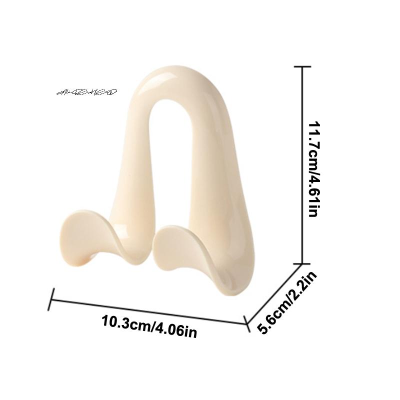 Double Hooks Bag Hanger Hook Space-Saving Storage Rack for Clothes Hats Scarves Handbags Wardrobe Backpack - 1/2/3 Pack Options