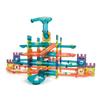 Children'S Science And Education Toys 158Pcs Magnetic Building Block Assembly Diy Variable Magnetic Puzzle Ball Track Set