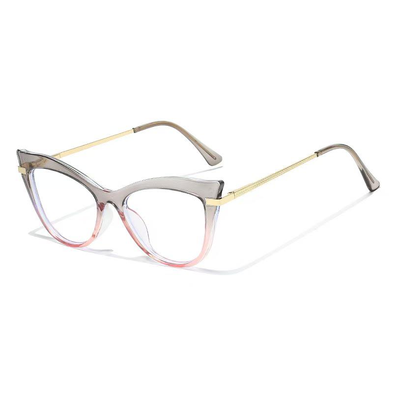 Lunettes de soleil œil de chat chics: Style européen et américain tendance, Protection solaire extérieure polyvalente haut de gamme pour femmes