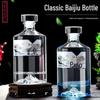 High-Grade Custom Baijiu Glass Bottle with Logo – Durable Packaging for Wine Bottles