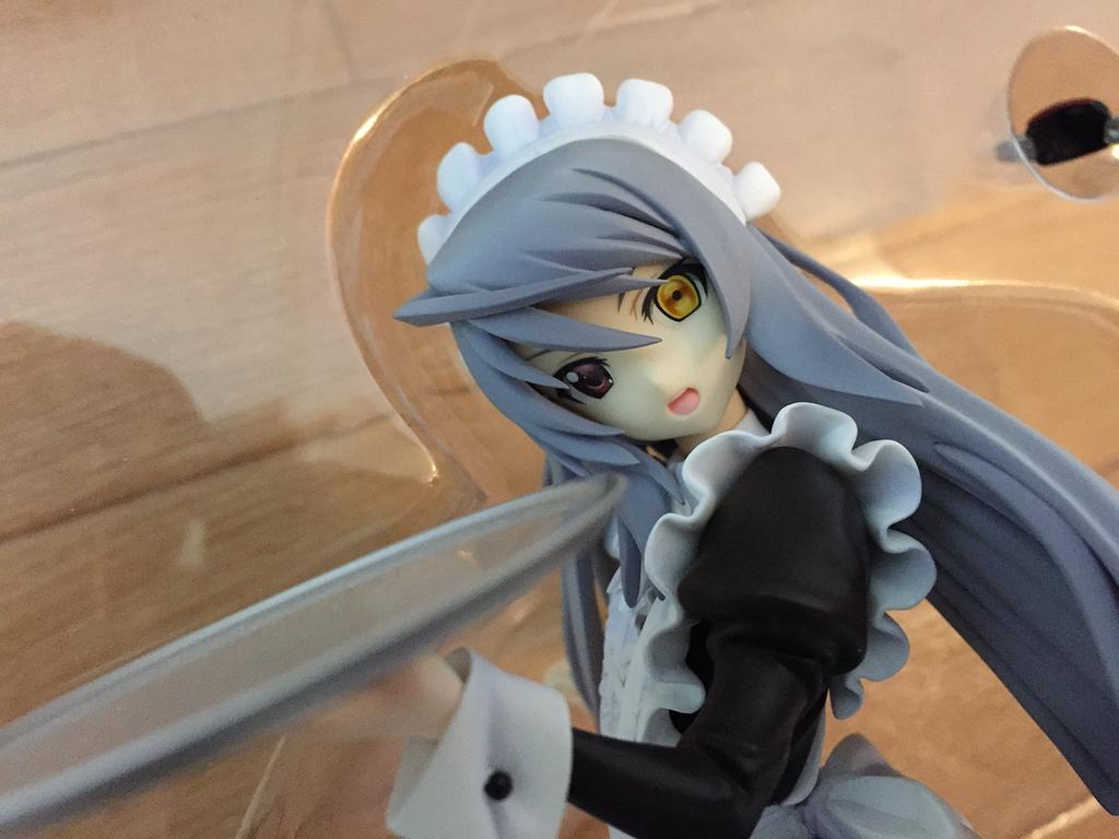 IS Infinite Stratos Laura Bodewig Maid scale PVC painted finished Ver. (1/8 product)