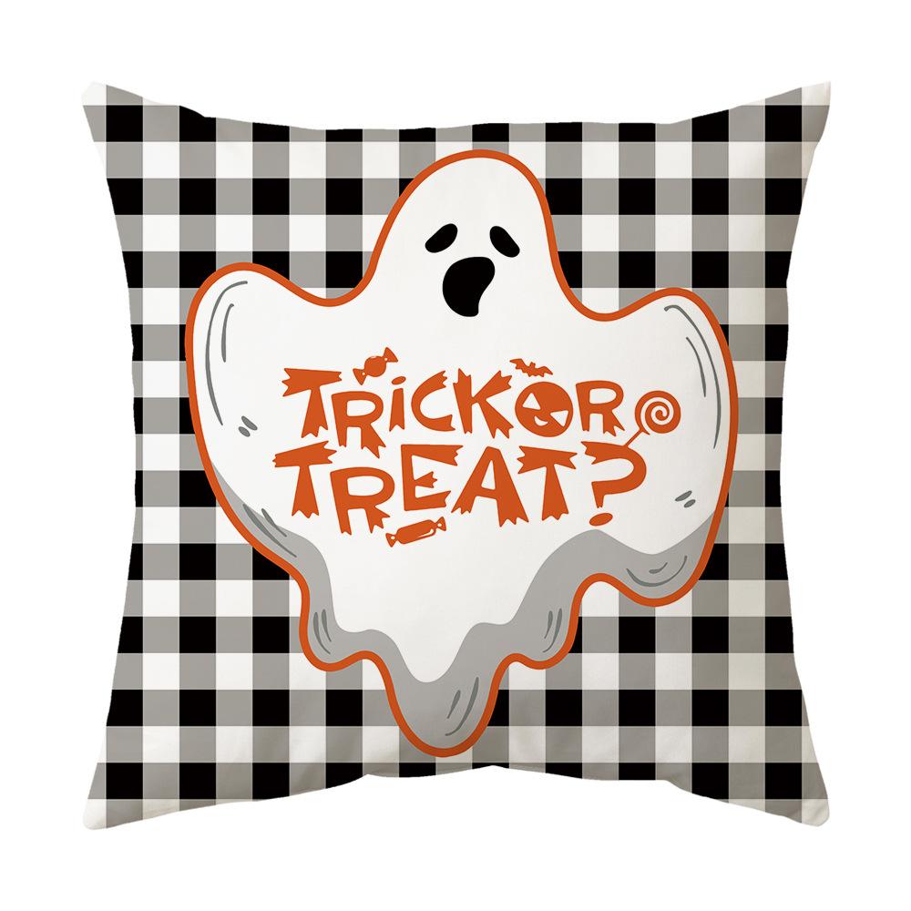 Halloween Pillow, Sofa Pillow Case, Printed Holiday Decoration Scene, Party Ghost Festival Decoration