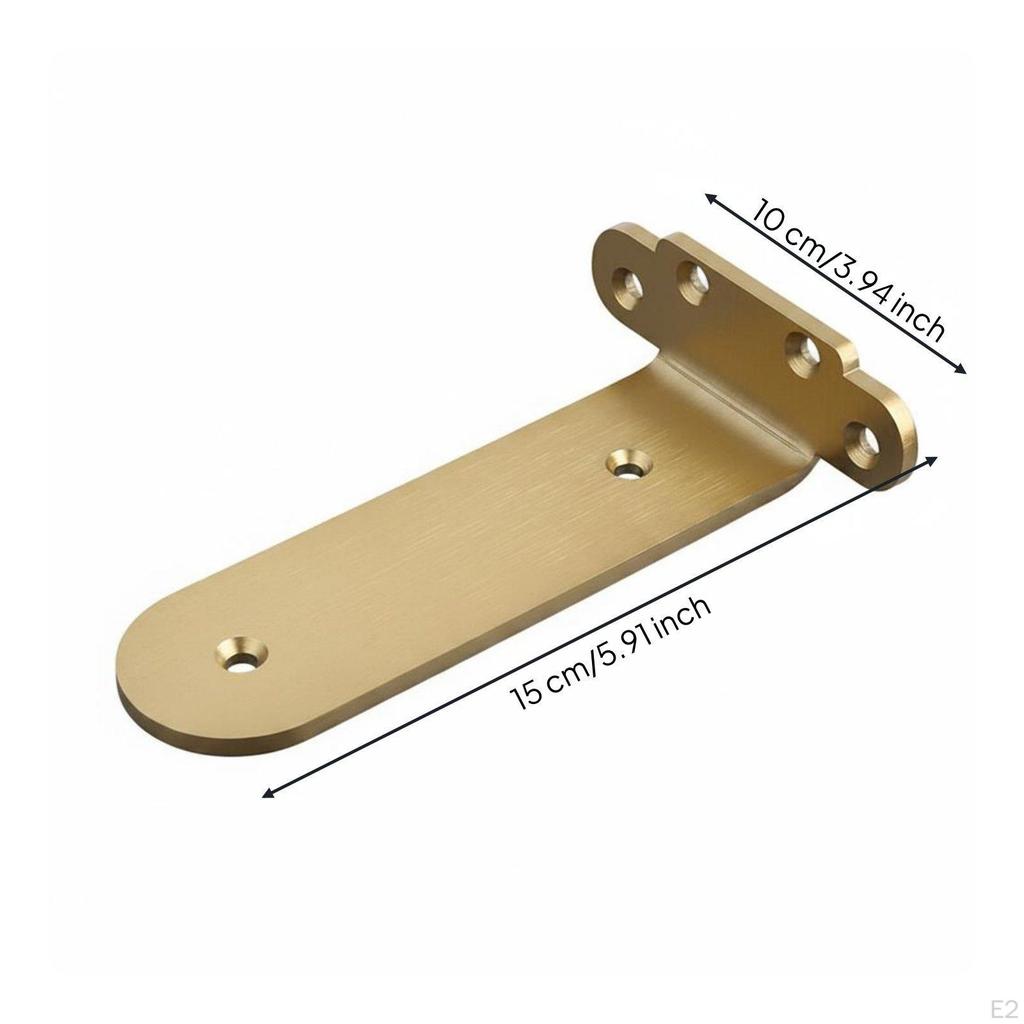 Stainless Steel Shelf Bracket Thickened Heavy Duty Wall Solid Construction Corner Brace