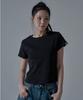 WAARFORWOMAN Wt-60 Slim Line Short Sleeve T-Shirt_Black [S,M]