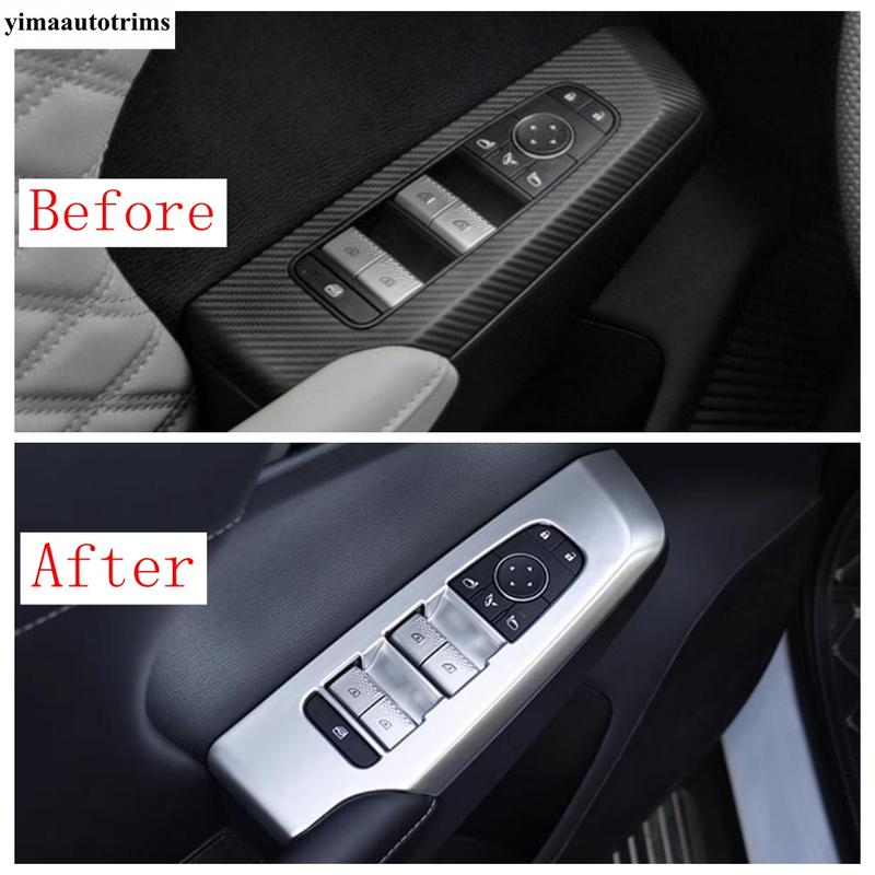 ABS Dashboard Air AC Vent / Window Lift / Steering Wheel / Water Cup Cover Trim Accessories For Mitsubishi Outlander  - 2025