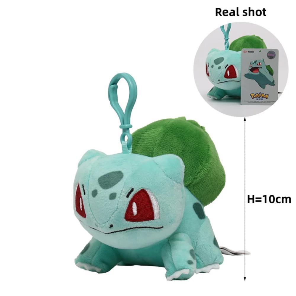 Manga Pikachu Keyring Gengar Togepi Sprigatito Mew Jigglypuff Mimikyu Filled Plaything Adorable Fluffy Keychain Plushies Ornament Favors