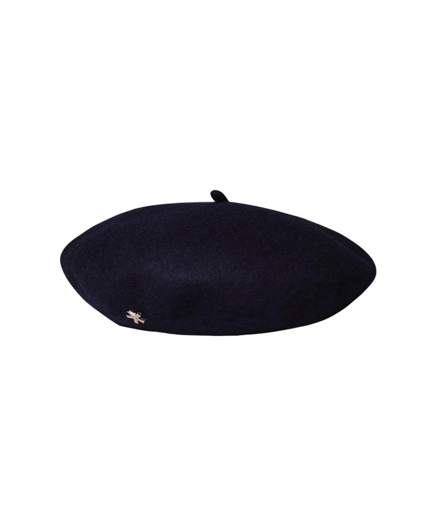 Elkebeullum Adorable Wool Navy Beret