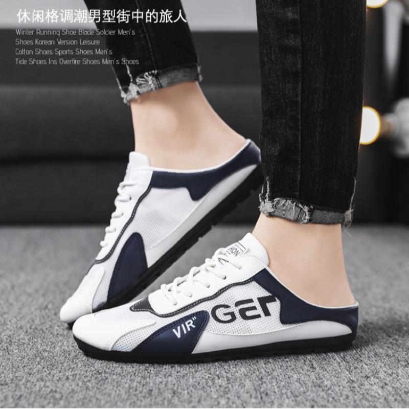 2025 Neue Trendige Herrenschuhe Koreanische Edition Trendige Freizeitschuhe Bequeme Atmungsaktive Schuhe für Männer Herren Slipper Sapato Masculino