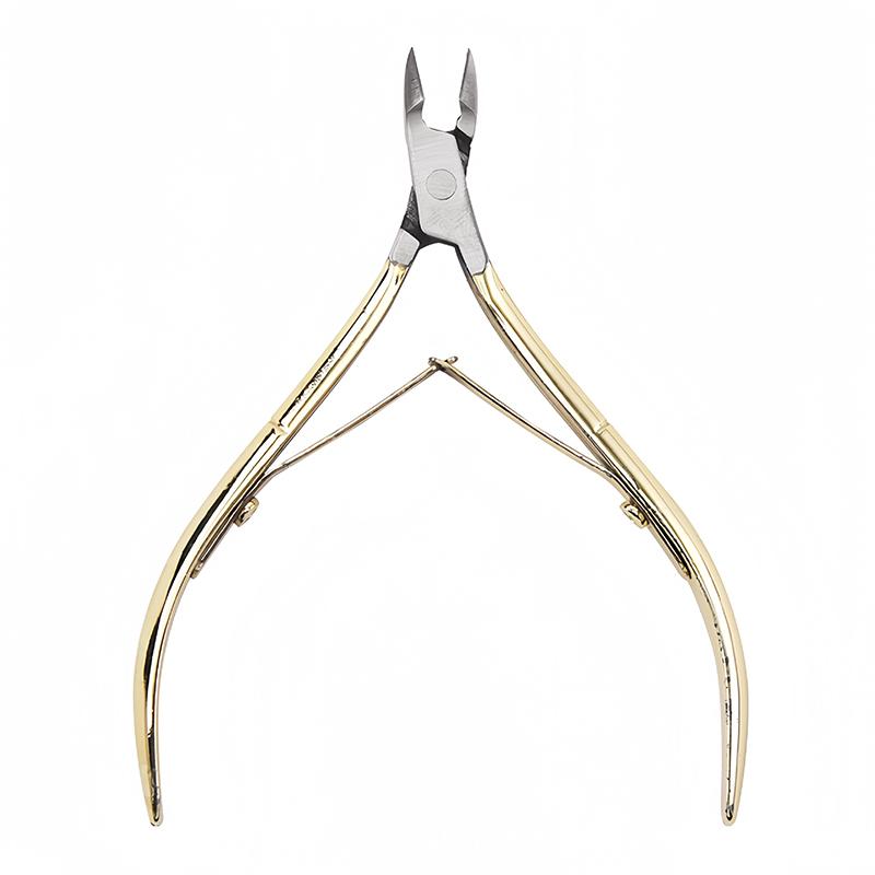 Stainless Steel Cuticle Clippers Trimmer Dead Skin Remover Pedicure Tool Cuticle Nippers Nail Manicure Scissors for Personal
