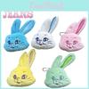 Njs Rabbit Plush Keychain Mini Stuffed Bunny Bag Accessory