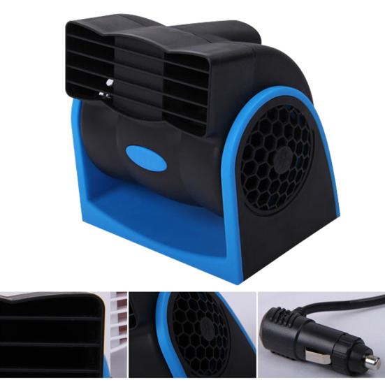12V Car Vehicle Mini Bladeless Air Conditioning Low Noise Summer Cooling Air Fan