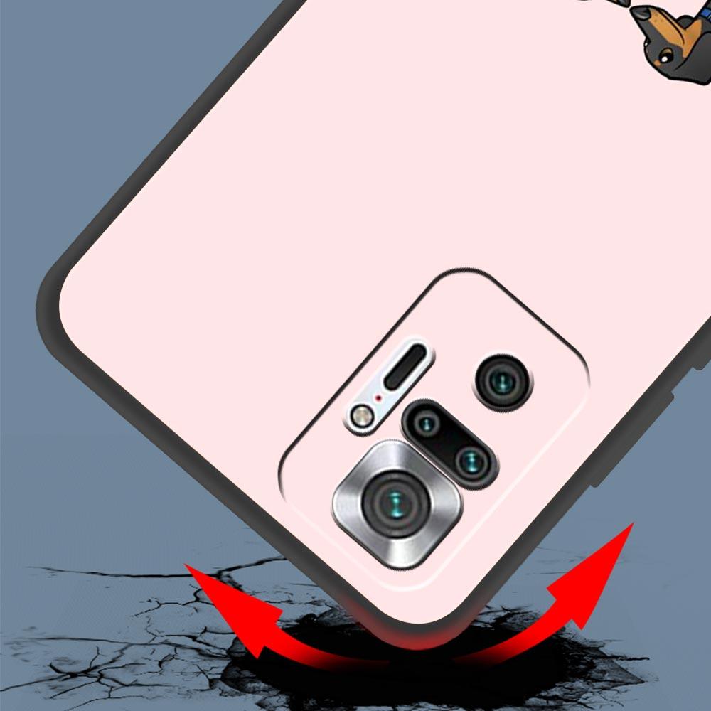 Dachshund Sausage Dog Phone Case For Xiaomi Redmi Note 14 13 12 5G 9S 9 10 11 Pro Plus 9T 14C 13C 12C 10C 9C 9A Soft Cover