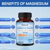 Triple magnesium complex – enhances overall absorption and efficacy 60 capsules