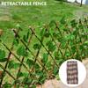 Garden Trellis Expanding Retractable Wooden Fence Plant Support Climbing Lattice Outdoor Decorations Artificial Garden Fence