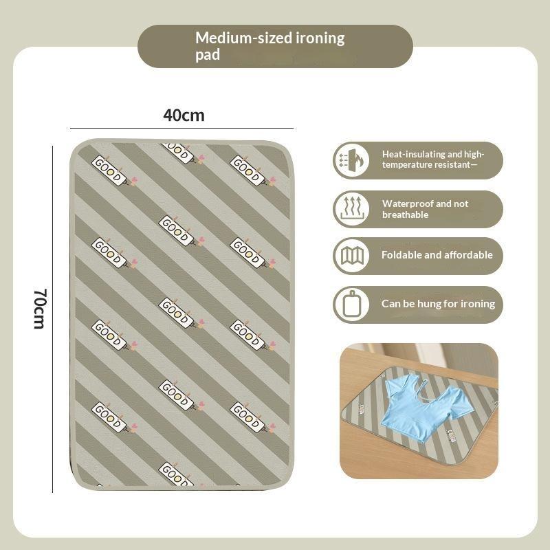 1Pcs Heat Resistant Laundry Pad Ironing Mat Portable Thickened Laundry Pad Washer Dryer Clothes Protect Ironing Board