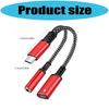 Simultaneous Charging And Sound USB C Adapter For Clear Sound On Phone And Devices