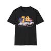 1976 Greenwood Corvette Race Car T-Shirt, Vintage Car Shirt, Retro Auto Tee,