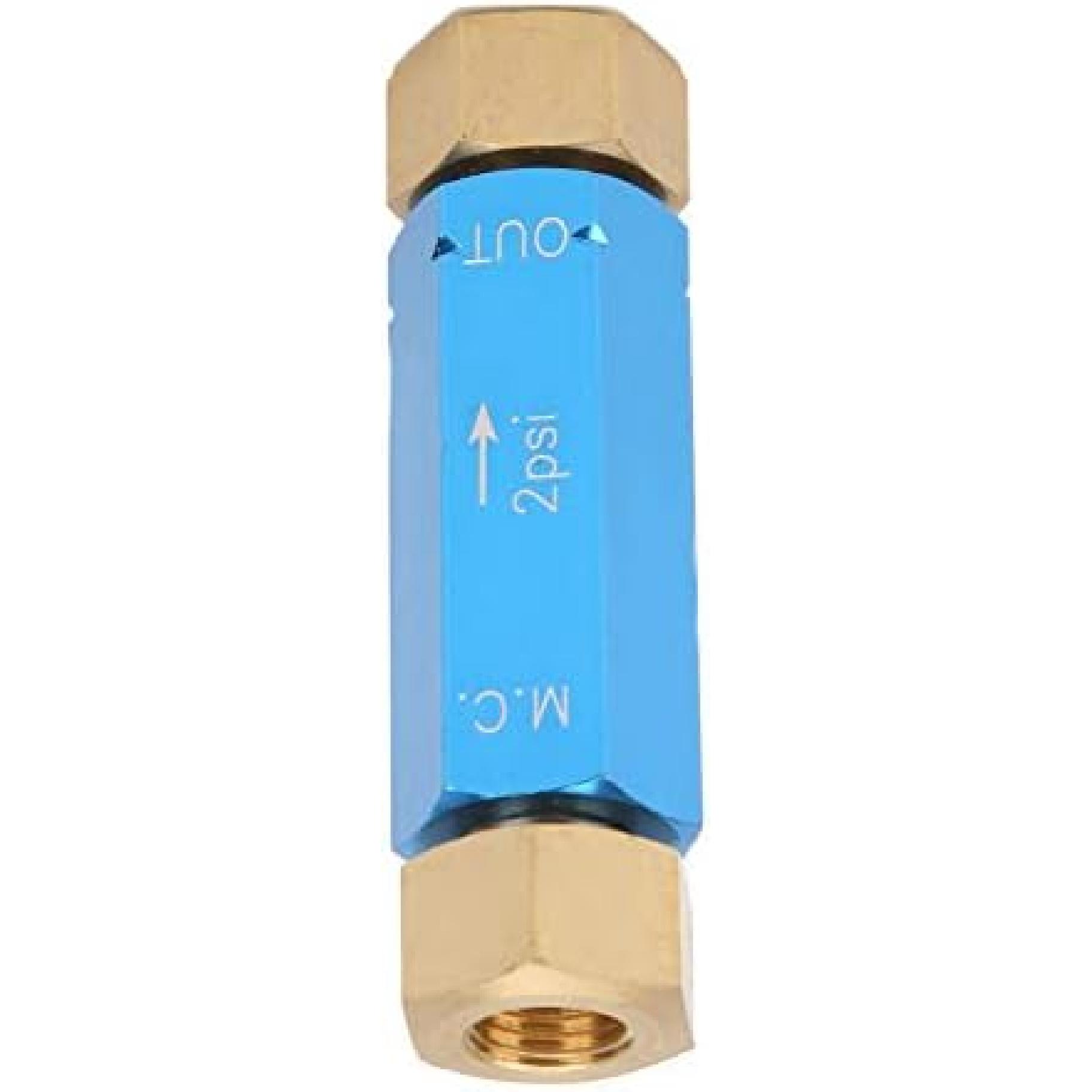 Brake Pressure Tester,Brake Residual Pressure Valve,2lb Valve Brake Pressure Check Proportioning 260‑3278 Aluminum Alloy for Disc 3/8‑24in brake