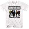 Reservoir Dogs Movie Let's Go To Work Criminals Each Own Colors Men's T Shirt