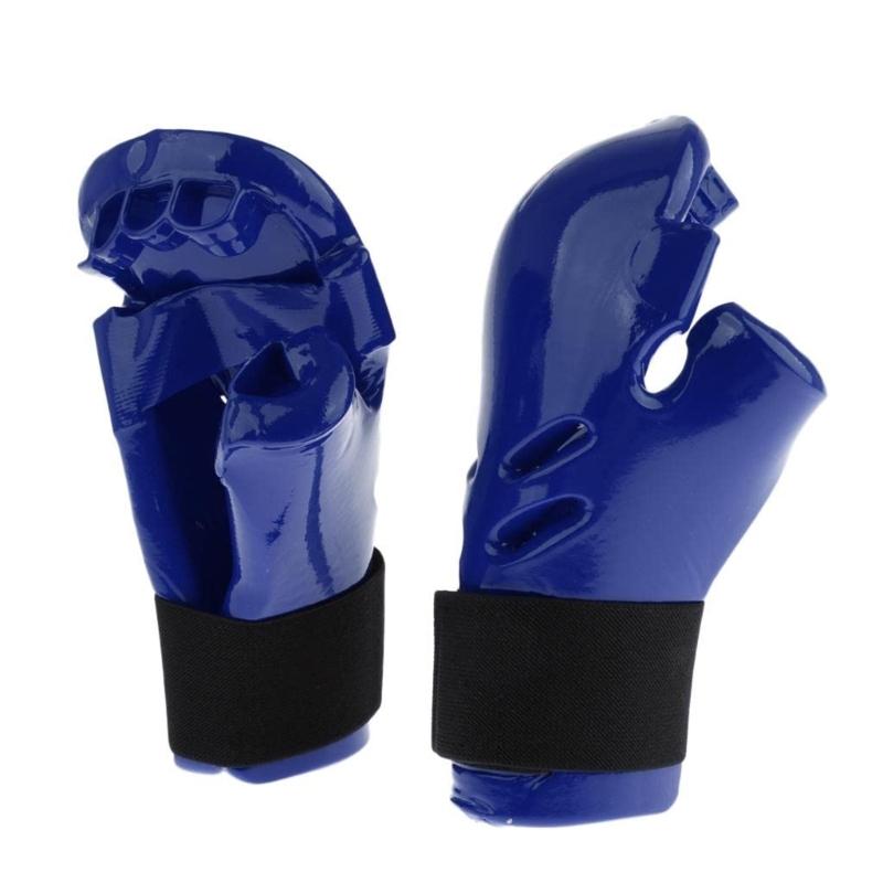 Karate Punching Boxing Gloves Kick Boxing Protectors Mitts Kids Child Taekwondo Parring Gloves Martial Arts Protectors