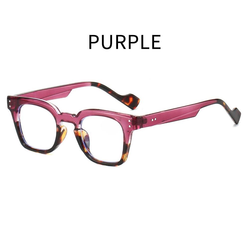 New Men's Square Business Reading Glasses Anti-blue Light Glasses Trend of Ultra-light Ladies Presbyopia Glasses Frame