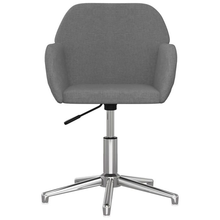 VidaXL Chaise Pivotante de Bureau Fauteuil de Bureau Chaise d'Ordinateur Siège Ergonomique Maison Intérieur Hauteur Réglable 344712