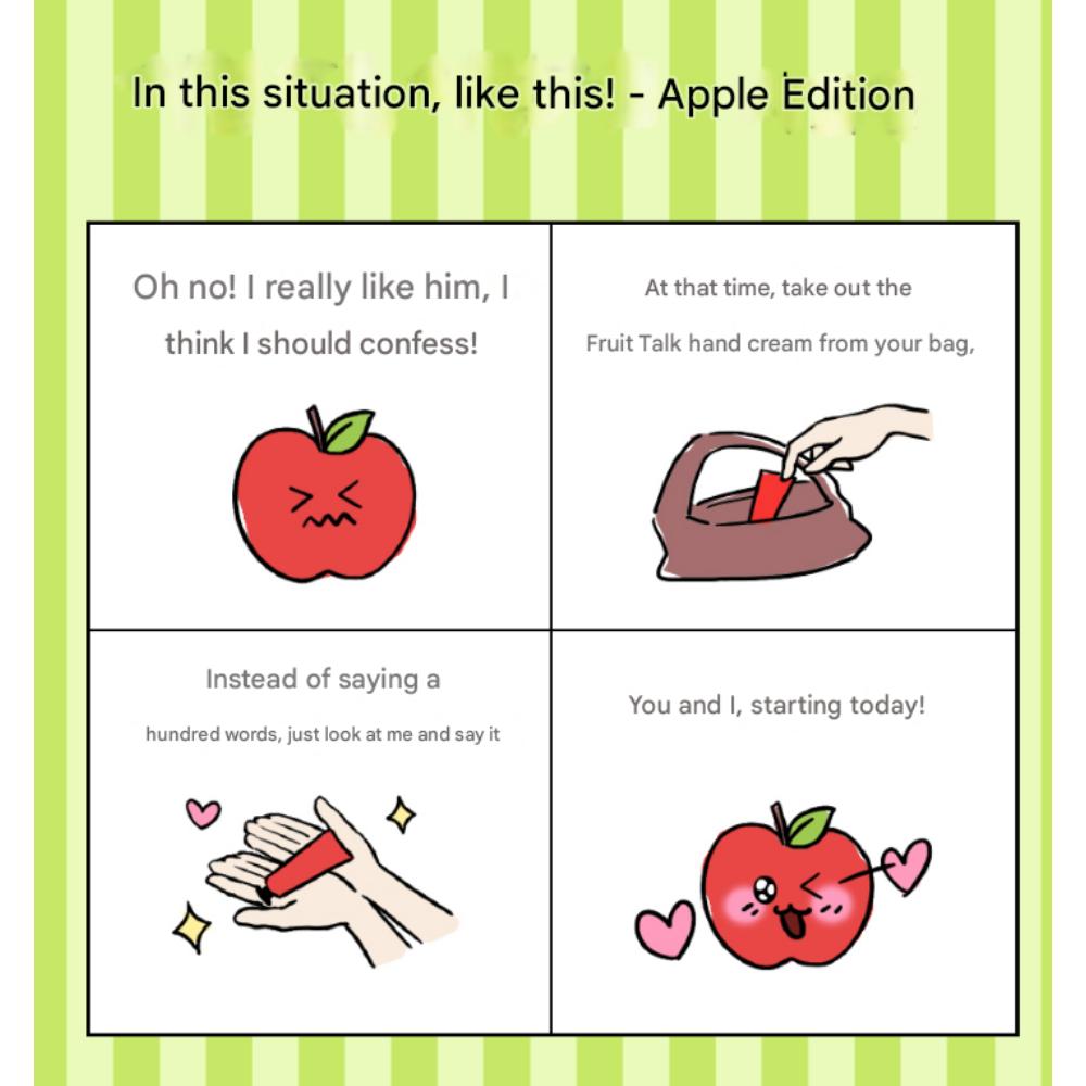 The Face Shop Fruits Talk Apfel Handcreme (50ml)