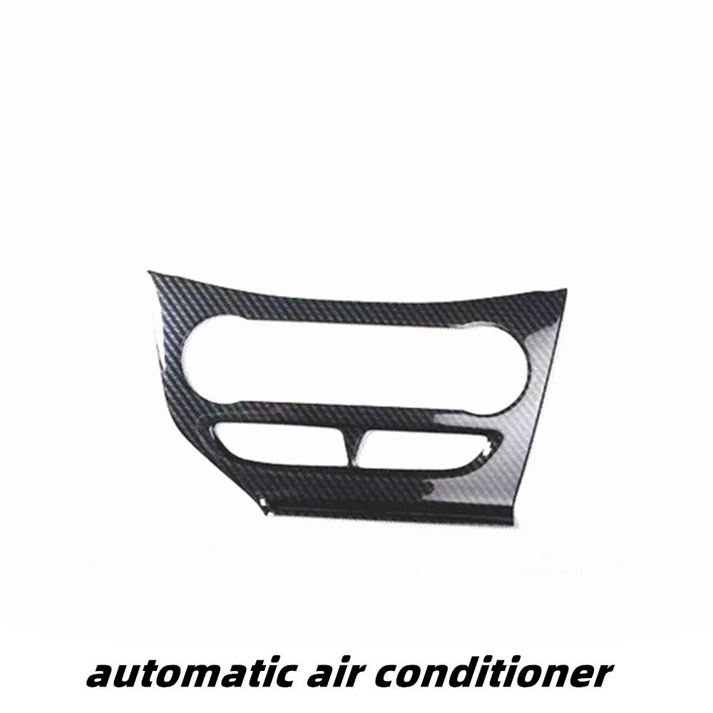 Carbon Fiber Color Air Condition Panel Control Covers Trim Fit for Ford Focus 2012 2013 2014 MK3 Accessories Stickers ABS