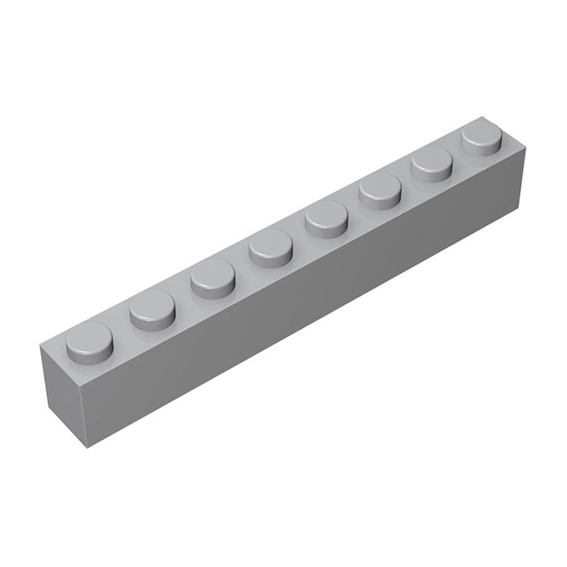 Non-Toxic Moc 10Pcs 3008 1X8 Bricks Building Blocks High-Tech House Castle Educational Particle Assemble Toy Children Birthday Kid Gifts