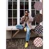 2025 Autumn/Winter Women's Printed Cotton Coat Jacket, Single Color, Single Size
