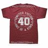 Funny 40 Year Old Gifts Vintage 1985 Limited Edition 40th Birthday Tshirts Men Fashion Tshirt 100 Cotton Oversized T Shirt