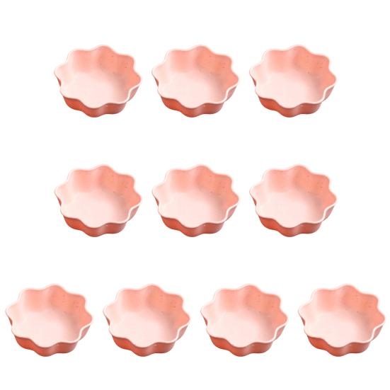 10 bucăți farfurie reutilizabile pentru bucătărie farfurie de condimente din plastic farfurie de servire pentru gustare magazin practic plastic