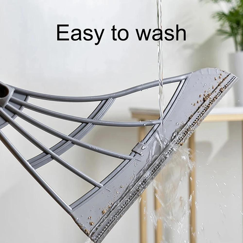 Silicone Scraper Broom Magic Wiper High Place Glass Wiper Floor Mop Household Splicing Cleaning Broom Bathroom Sweeping Water