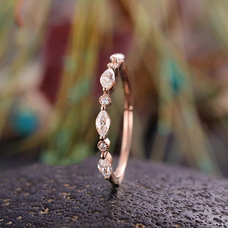 

1 шт. Дизайнерское кольцо в нишевом стиле, крутое, легкое, роскошное, модное 10 розового золота