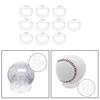 10 PCS Acrylic Transparent Display Stand for Base Pedestal Support