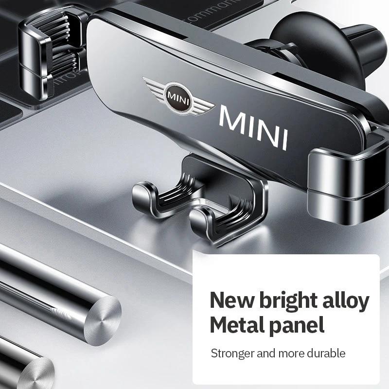 Car Mobile Phone Holder Portable Universal Shockproof Car Holder For BMW Mini Cooper F55 F56 R56 R60 SONE Roadster Clubman Coupe