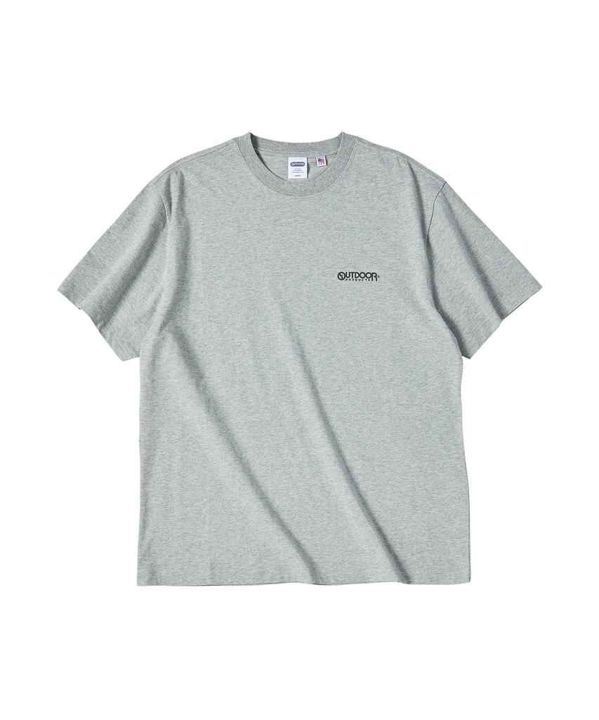 OUTDOOR PRODUCTS Mono Standard Logo T-Shirt (Melange)